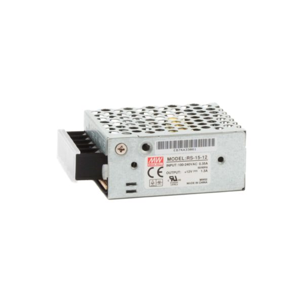 RS 15 Watt Enclosed Power Supply 12.0V DC 1.30A