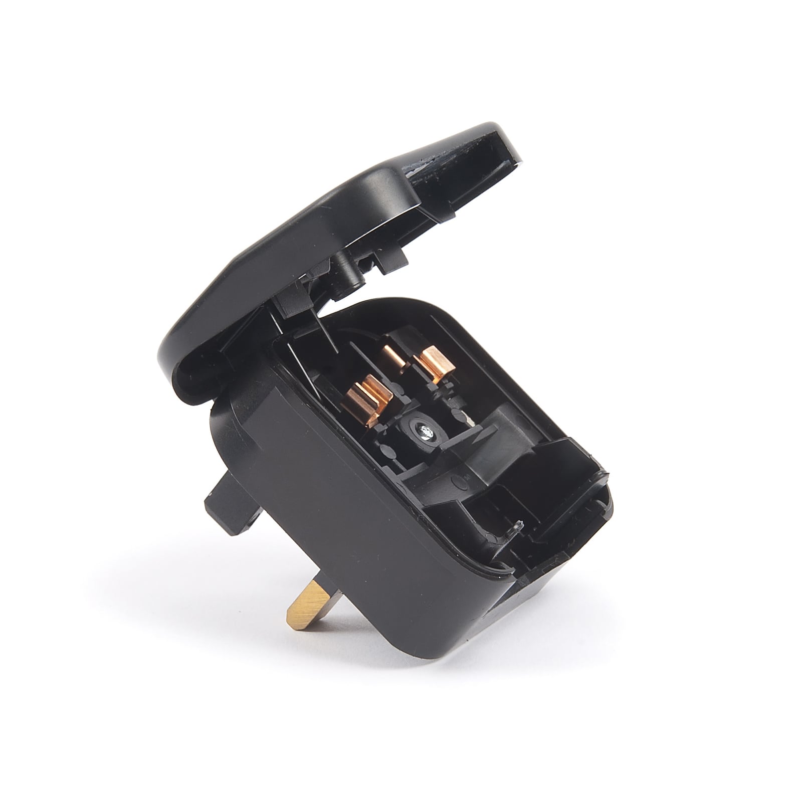 Ecp 250v Ac Euro Converter Plug With Hinged Lid 2 5a - 
